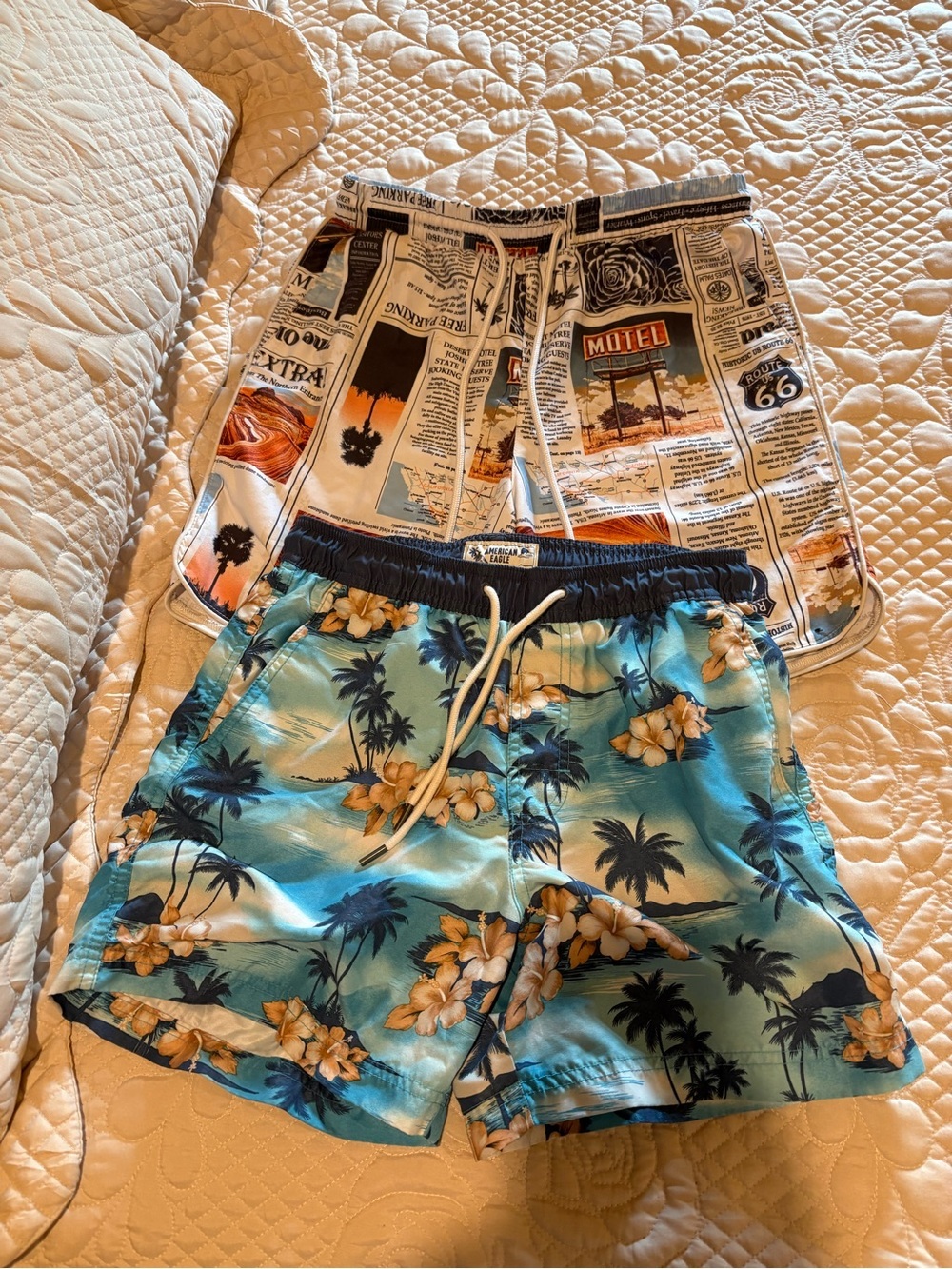 American Eagle/No Boundaries men’s swim shorts XS buying both
